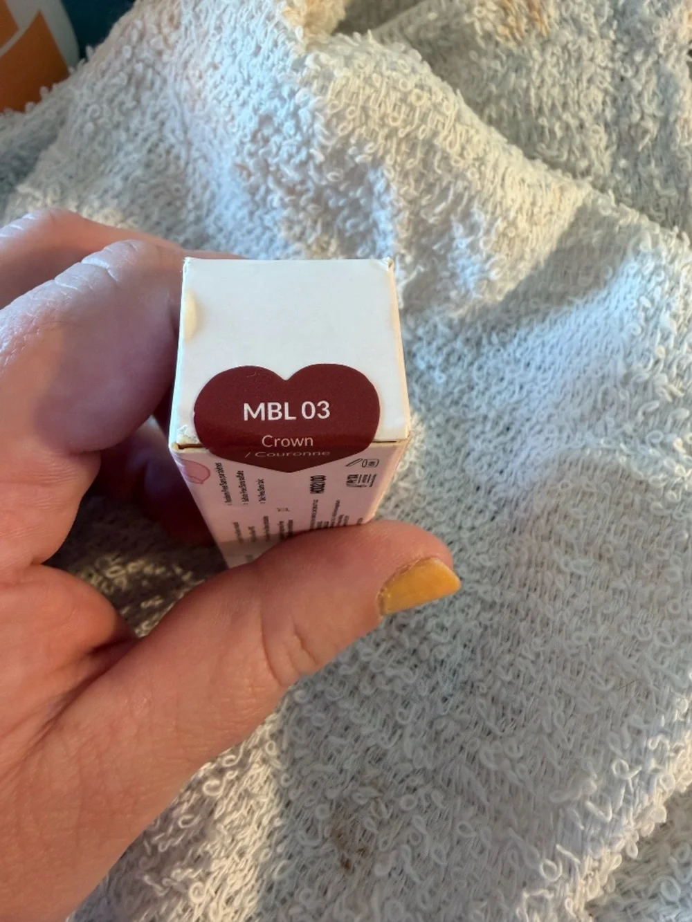 KimChi Chic Marshmallow Butter Lippie Lipstick | MBL 03 Crown | 0.15 oz